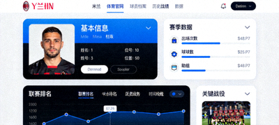 米兰体育官方网站球员档案与历史战绩数据库页面配图